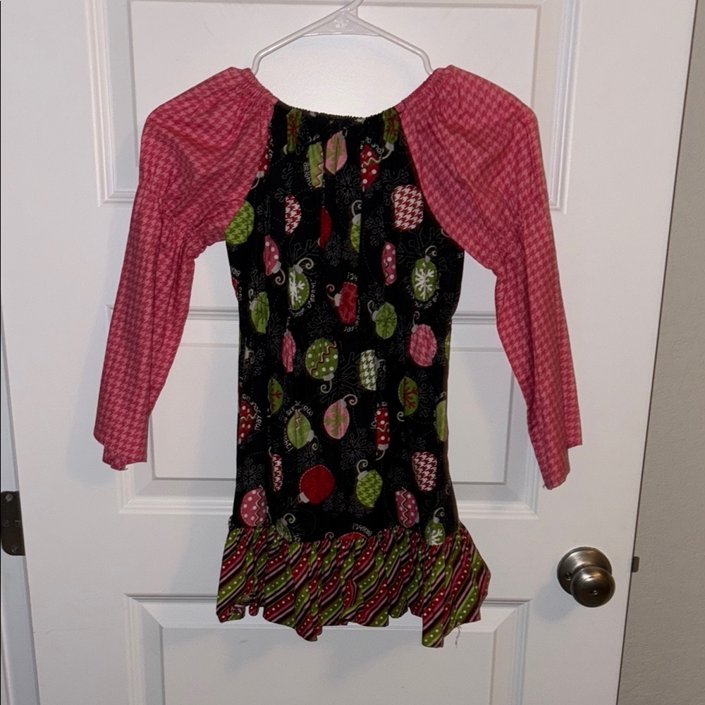 Colorful Long Sleeve Dress